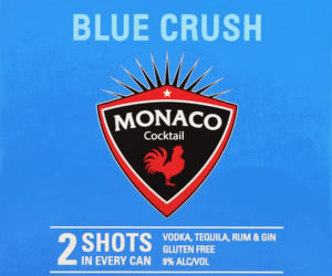 Monaco Blue Crush Nutrition Facts