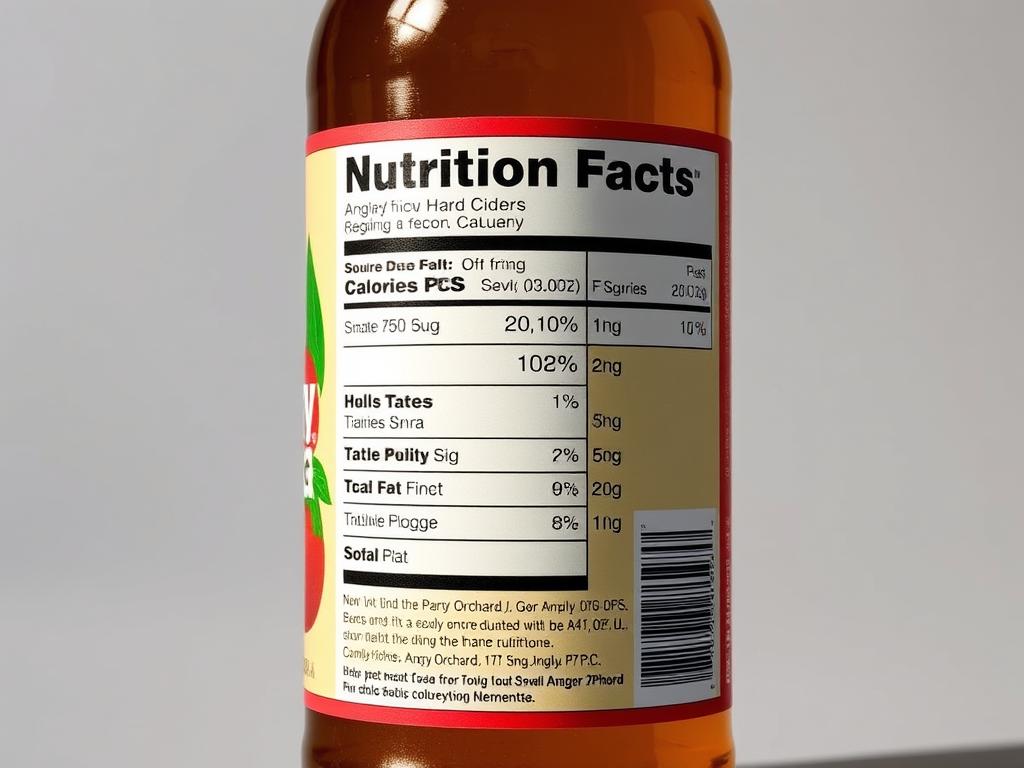 angry orchard cider nutrition​