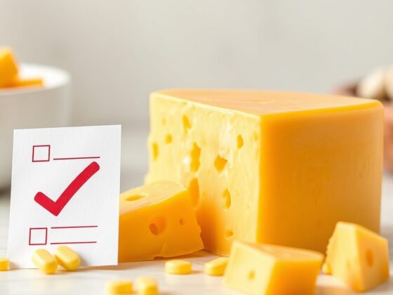 Cheese, cheddar (Includes foods for USDA's Food Distribution Program) with a generic Nutrition Facts style card for nutrition data review